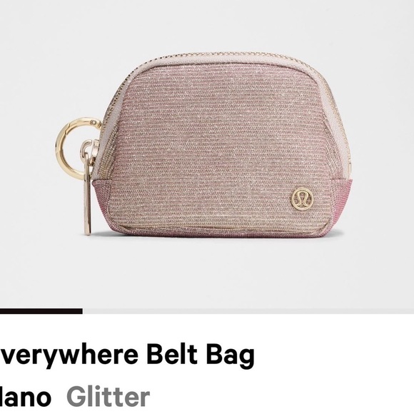 lululemon athletica Handbags - lululemon athletica Glitter nano belt - Pink